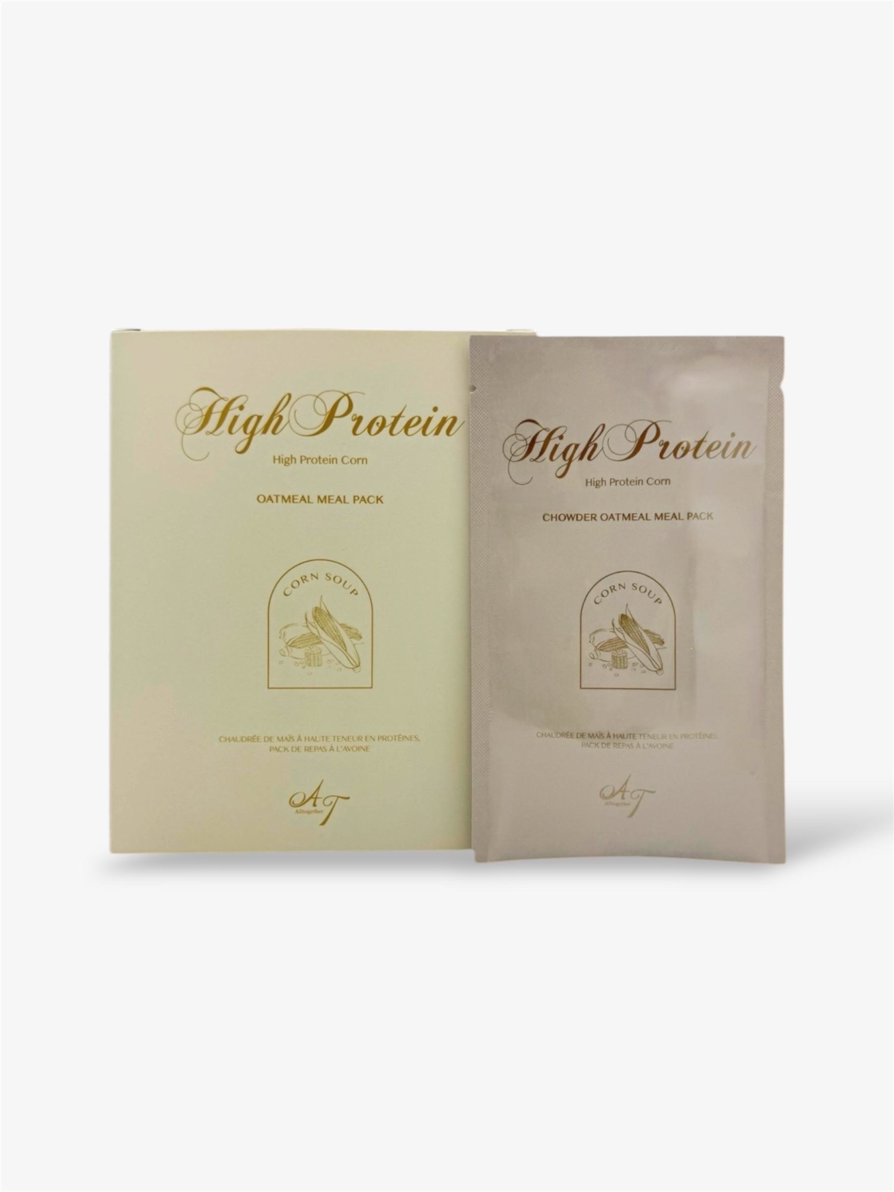 AT 高蛋白玉米濃湯燕麥沖泡粉包